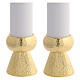 Coppia candelieri candele finte  26 cm s2