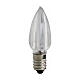 Lampadina ricambio per candelieri votivi fiamma E10 LED bianco caldo s1