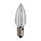 Lampadina effetto fiamma ricambio per candelieri votivi ambra E10 s1