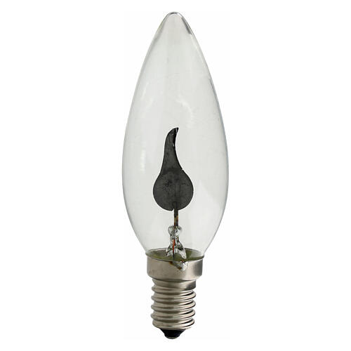 Lampadina oscillante oliva E14 230V 3W 1