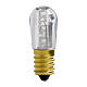 Lampadina di ricambio candelieri votivi 3 LED bianco caldo s1