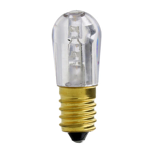 Replacement 3-LED Warm White E14 Bulb for Votive Candle Holders 1