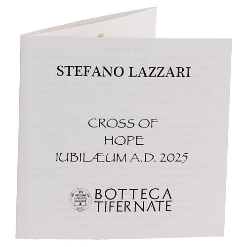 Kreuz der Hoffnung, Tischkreuz, von Bottega Tifernate, zum Jubiläum 2025 10