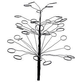 Tree-shaped candle holder stand, 53 in