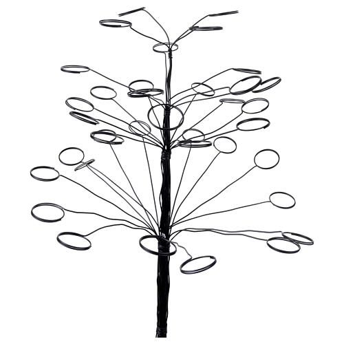 Candelabro per porta lumini albero 130cm 2