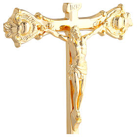 Croce per altare in ottone 37 cm