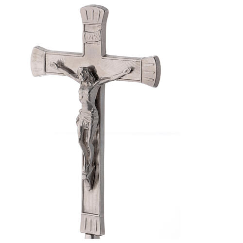 Completo altare stile barocco ottone nichelato 35 cm 4