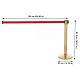 Piantana singola ottone dorato 90 cm nastro avvolgibile  s3