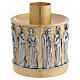 Bicolored Twelve Apostles table candlestick, 11 cm s5