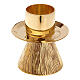 Set croce e candelieri altare ottone argentato s3