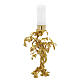 Grape-motif candlestick with gold leaves, Pical Arte Creazioni s1