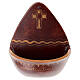 Ceramic waterfont with cross decor s3