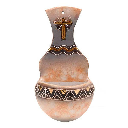 Weihwasserbecken Amphore Keramik 5