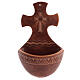 Ceramic cross-shaped waterfont s4