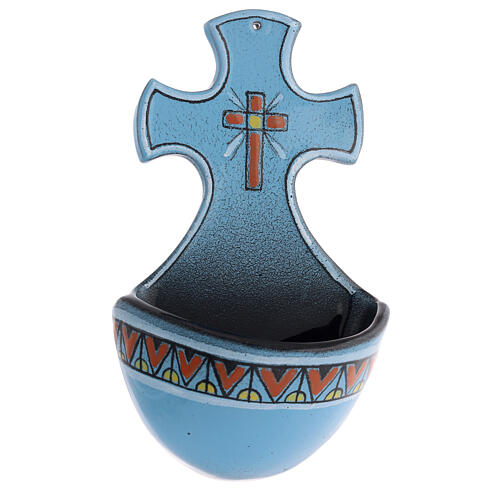 Pila cruz cerámica 5