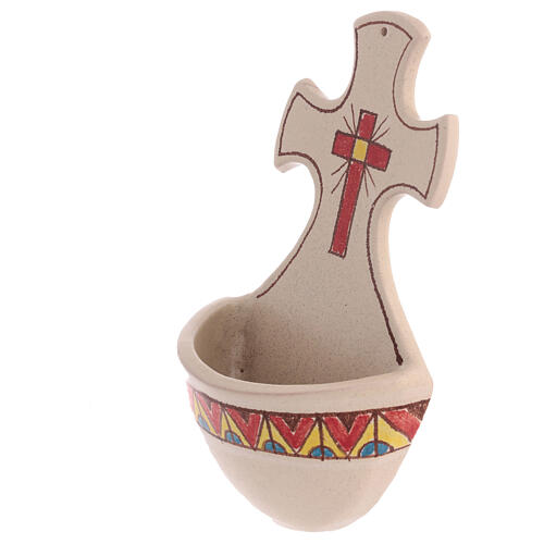 Ceramic cross-shaped waterfont 6