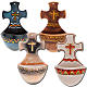 Ceramic cross-shaped waterfont s1