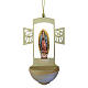 Holy Water font in carved wood, Our Lady of Guadalupe s1
