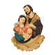 Holy Water font in resin, Holy Family s1