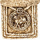 Pila de agua bendita forma cruz de piedra Bethléem s7