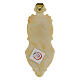 Acquasanteria logo Giubileo resina 12x4 cm s3