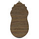 Acquasantiera San Carlo Acutis legno 15x5 cm s3