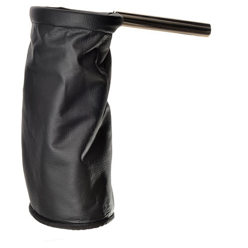 Alms bag, reversible golden and black 3