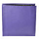 Rigid alms bag, purple s1