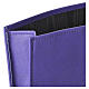 Rigid alms bag, purple s2