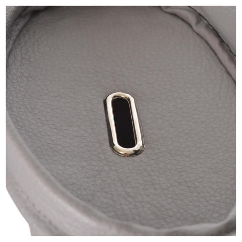 Bolsa para ofrendas con candado gris 4