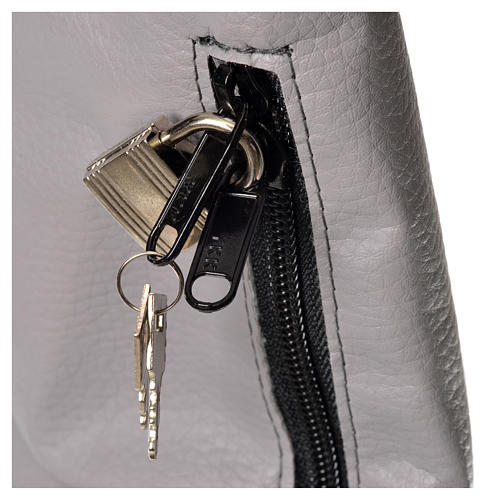 Sac pour offrandes avec cadenas gris 3