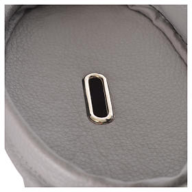 Borsa portaelemosina con lucchetto grigia s4