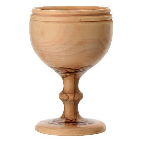 Olive wood egg holder