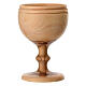 Olive wood egg holder s2