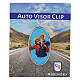 Clip S. Cristoforo per auto in metallo e resina colorata 5X3 cm s3