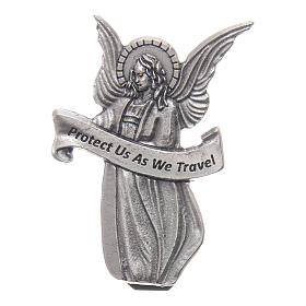 The Guardian Angel auto clip in metal and coloured resin 5x3 cm