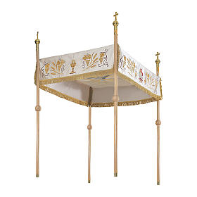 Dais procession 130x160 cm calice et raisin euro 1790,00