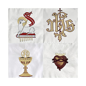 Processional canopy 160x200 with chalice and grapes s2