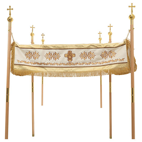 Processional canopy 160x250 with cross 1