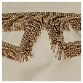 Processional canopy 130x160 with IHS, flowers and ears of wheat s10