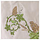 Processional canopy 130x160 with IHS, flowers and grapes s6