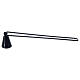 Candle snuffer in black metal s1