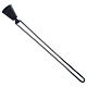Candle snuffer in black metal s3