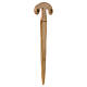 Accessory for piercing candles in golden brass 11 cm s2