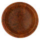 Amber-colour Incense bowl diam. 8 cm s2