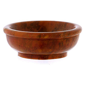 Bol porte-encens couleur ambre diam. 8 cm s3