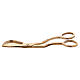 Candle scissors in gold plated polished brass s1