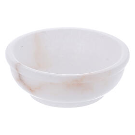White soapstone incense bowl