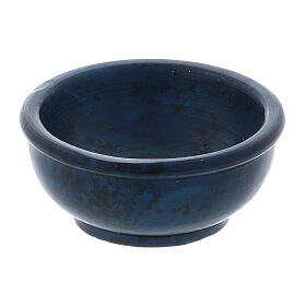 Ultramatine incense bowl