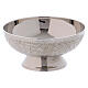 Oriental silver-plated brass oriental style incense bowl s2